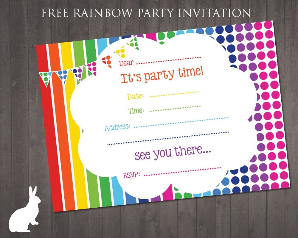 Doc    Free Download Party Invitations â Printable Party